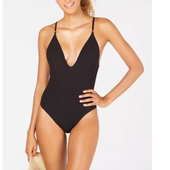 Lucky Brand Other - NWT Lucky Brand Shoreline Chic Textured One Piece